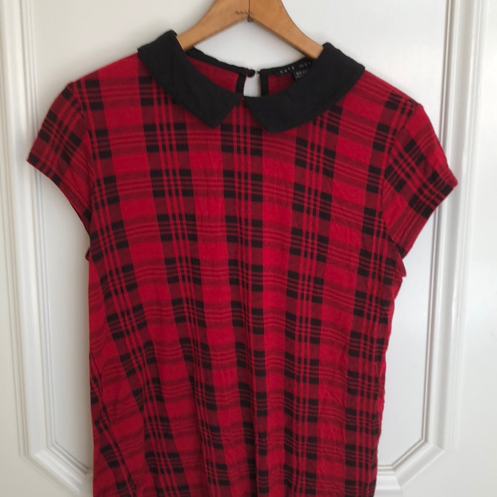 Preppy collared summer top